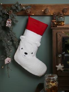 -Kinder Weihnachtsstrumpf „Eisbär“, personalisierbar