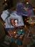 Jungen Weihnachts-Set: Sweatshirt mit Wappen & Socken - grau meliert - 1