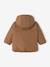 Baby Wendejacke mit Kapuze, Wattierung Recycling-Polyester - beige - 5