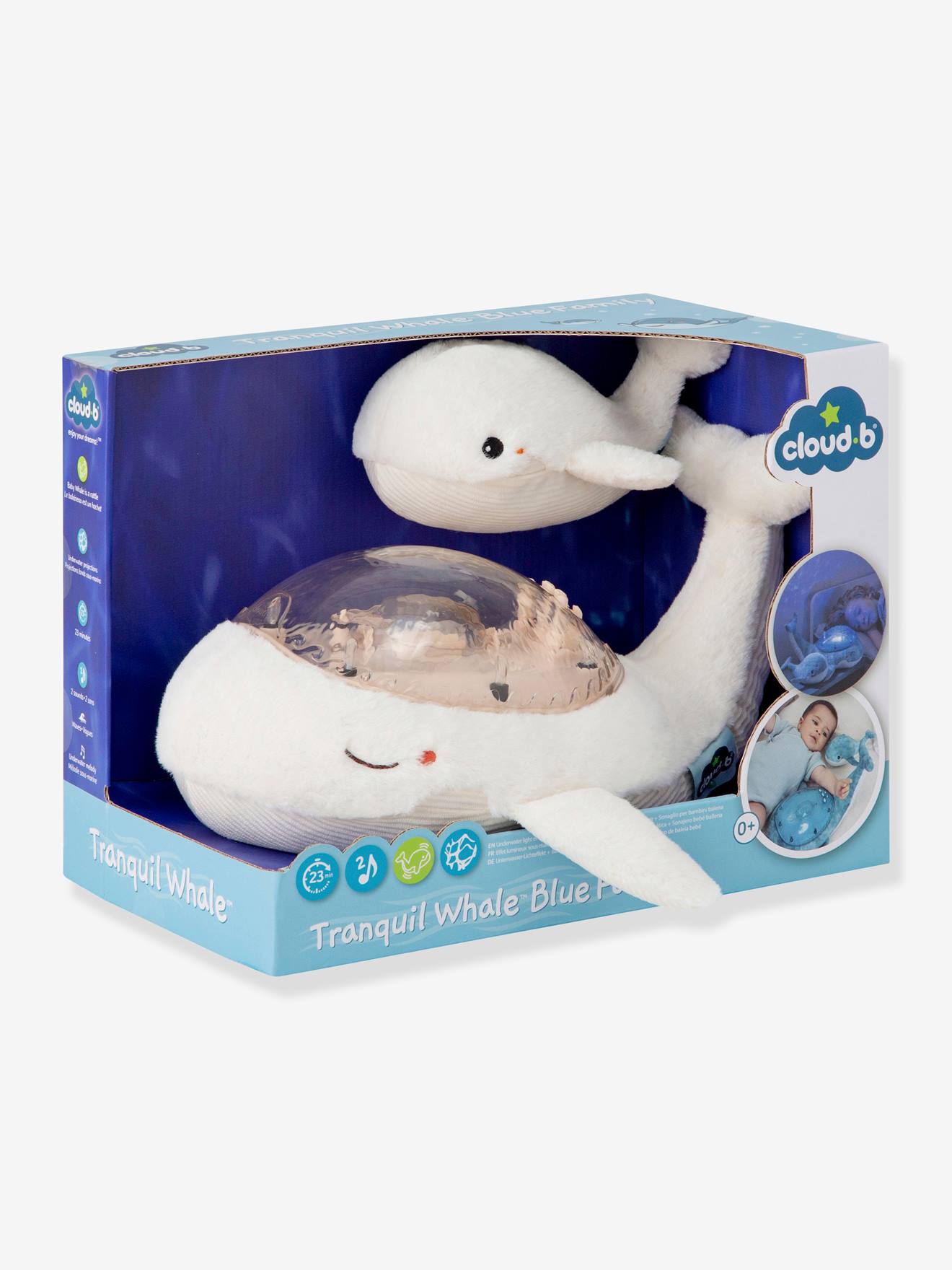 Thumbnail - Baby/Kinder Projektor & Nachtlicht WAL Tranquil Whale CLOUD B