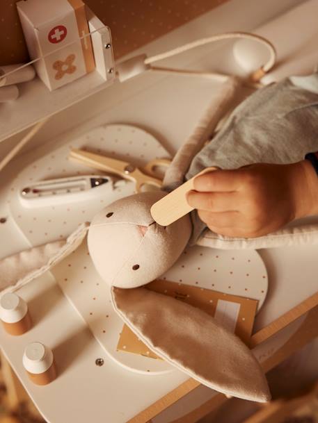 Kinder Spieltisch KINDERARZTPRAXIS, Holz FSC® weiß 4