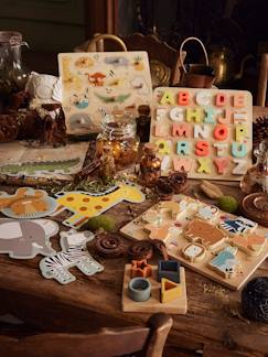 Spielzeug-Pädagogische Spiele-Steckpuzzle „Wald“, Holz FSC