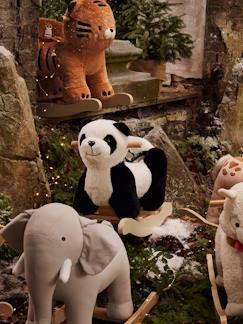 Spielzeug-Baby-Schaukeltiere, Lauflernwagen, Lauflernhilfe & Rutschfahrzeuge-Schaukel-Panda für Babys, ab 12 Monaten, Holz FSC
