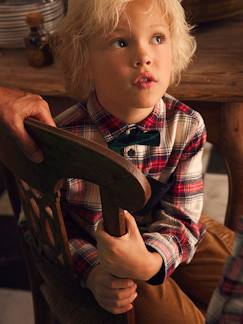 Jungenkleidung-Hemden-Jungen Flanellhemd, Weihnachten Oeko-Tex