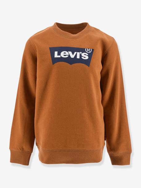 Jungen Sweatshirt „Batwing Crewneck“ Levi's® - grau+marine - 3