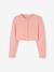 Festlicher Mädchen Bolero - rosa+wollweiß - 1