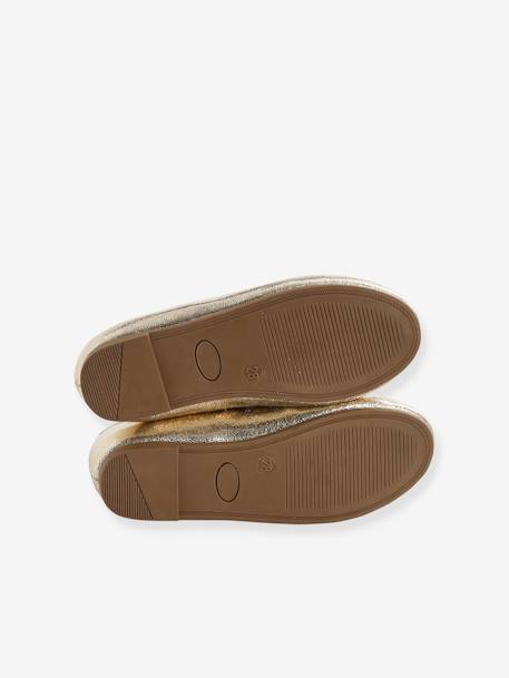 Mädchen Ballerinas - gold+rosa - 5