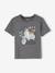 Jungen T-Shirt, grafischer Print Oeko-Tex - grau+hellblau+violett+wollweiß - 2