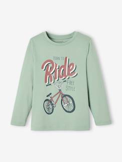 Jungenkleidung-Shirts, Poloshirts & Rollkragenpullover-Jungen Shirt mit Mountainbike