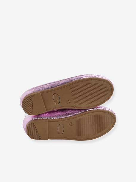Mädchen Ballerinas - gold+rosa - 10