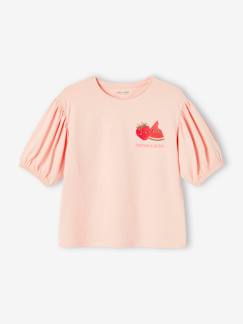 Maedchenkleidung-Shirts & Rollkragenpullover-Shirts-Mädchen T-Shirt mit kurzen Ballonärmeln