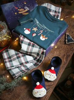 Maedchenkleidung-Mädchen Weihnachts-Geschenkbox: Schlafanzug & Socken
