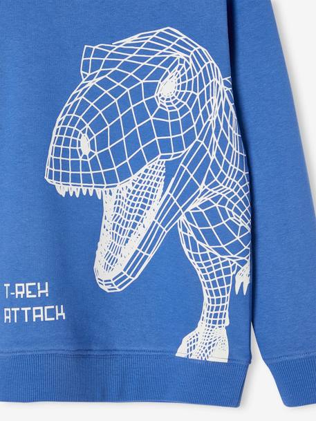 Jungen Rundhals-Sweatshirt BASIC - blau+gelb+grün+rot - 3