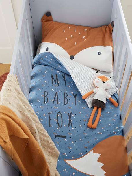 Baby Bettbezug ohne Kissenbezug BABY FOX Oeko-Tex blau 3