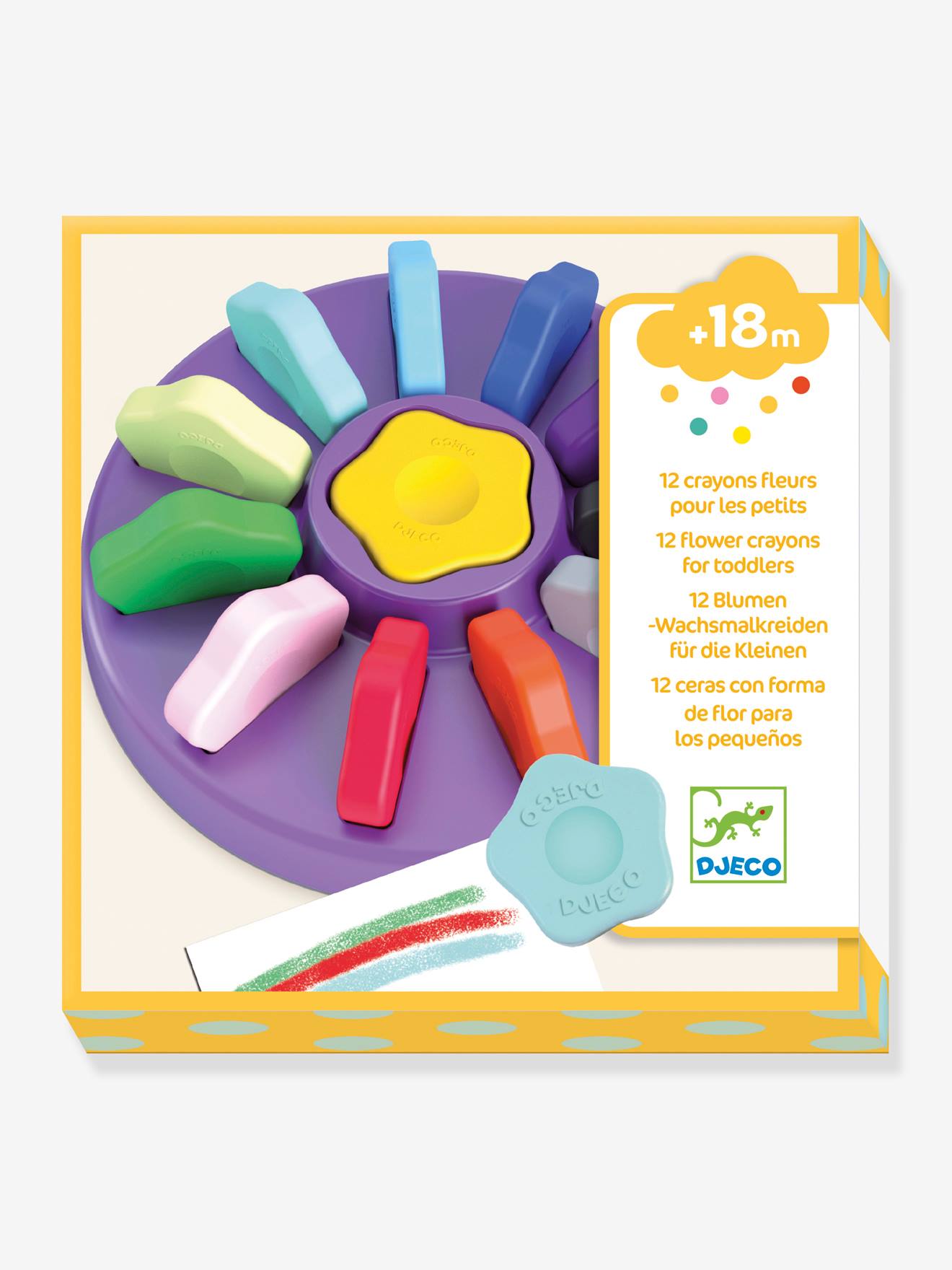 12er-Set Baby Malstifte DJECO