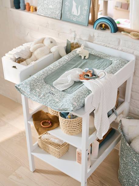 Babyzimmer Aufbewahrungsbox für den Wickeltisch - weiß - 7