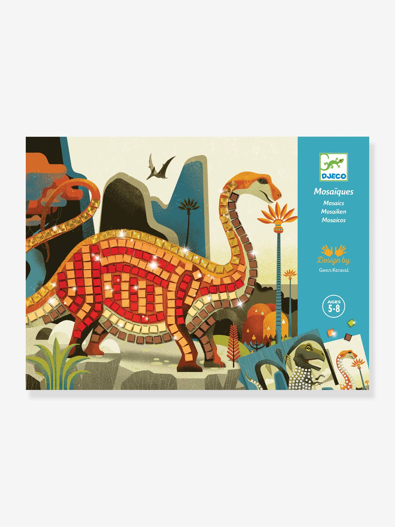 Bastel-Set Mosaikbilder DINOSAURIER DJECO