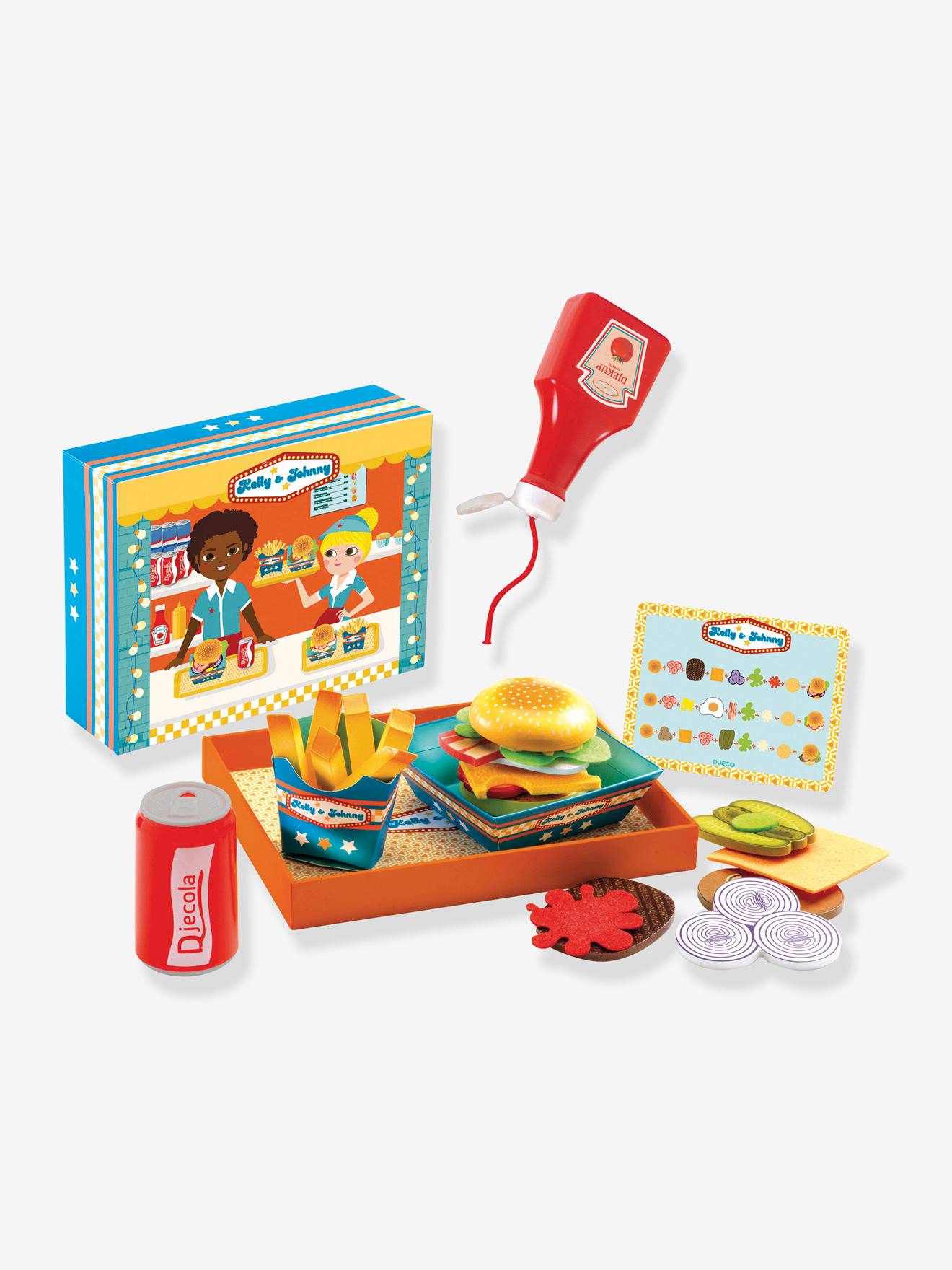 Kinder Spielset "Kelly & Johnny Burgerrestaurant" DJECO