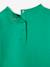 Baby Sweatshirt BASIC - grau meliert+grün - 9