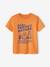 Jungen T-Shirt mit Schriftzug BASIC Oeko-Tex - aqua+blau+hellblau+hellgelb+nachtblau+orange+orange+wollweiß - 20