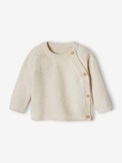 Babymode-Pullover, Strickjacken & Sweatshirts-Pullover-Baby Strickpullover, Knöpfe vorn Oeko-Tex