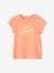 Mädchen T-Shirt, Message-Print BASIC Oeko-Tex - bonbon rosa+erdbeer+himmelblau+koralle+marine+rot+tannengrün+vanille - 11