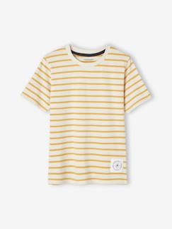 Jungen T-Shirt mit Streifen Oeko-Tex -  - [numero-image]