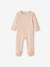 3er-Pack Baby Strampler aus Interlock-Jersey BASIC Oeko-Tex - hellblau+violett+wollweiß - 4