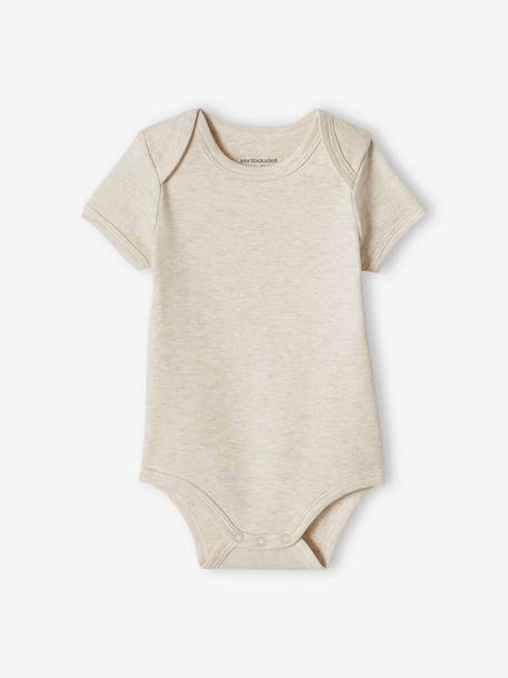 5er-Pack Baby Schlupfbodys mit Elefanten Oeko-Tex - wollweiß - 7