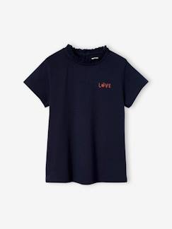 Maedchenkleidung-Shirts & Rollkragenpullover-Mädchen T-Shirt mit Rüschen