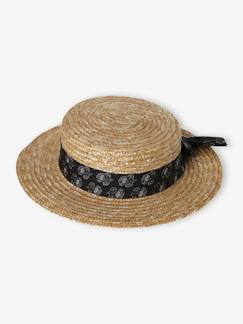 Maedchenkleidung-Accessoires-Hüte-Mädchen Sonnenhut mit Hutband