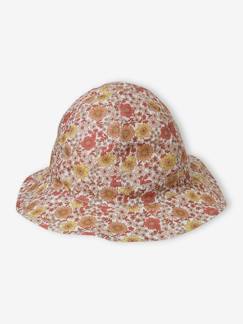 Babymode-Accessoires-Sonnenhüte-Wendbarer Mädchen Baby Sonnenhut, Vintage-Look