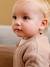 Mädchen Babyjacke - aquamarin+braun+hellbeige - 11