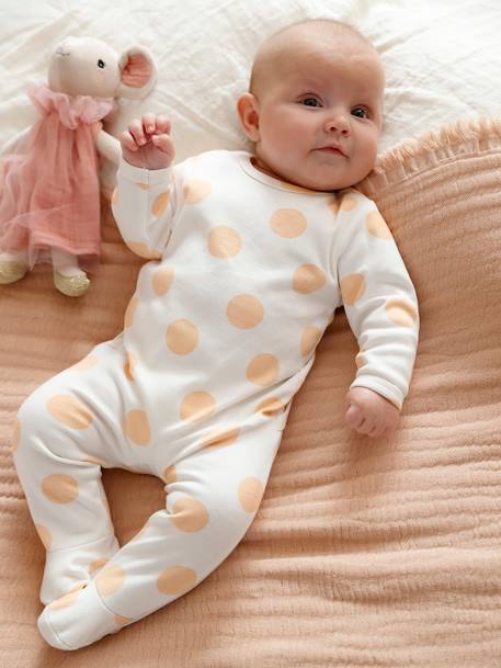 3er-Pack Baby Strampler aus Interlock-Jersey BASIC Oeko-Tex - hellblau+violett+wollweiß - 11