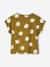 Mädchen T-Shirt - khaki+weiß/rot+wollweiß+zartrosa/kirschen+erdbeeren - 3