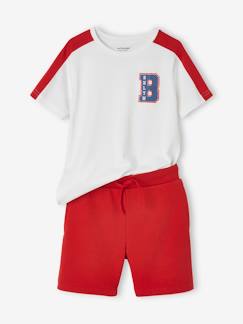 Jungenkleidung-Sets-Jungen Sport-Set: T-Shirt & Shorts, Brooklyn