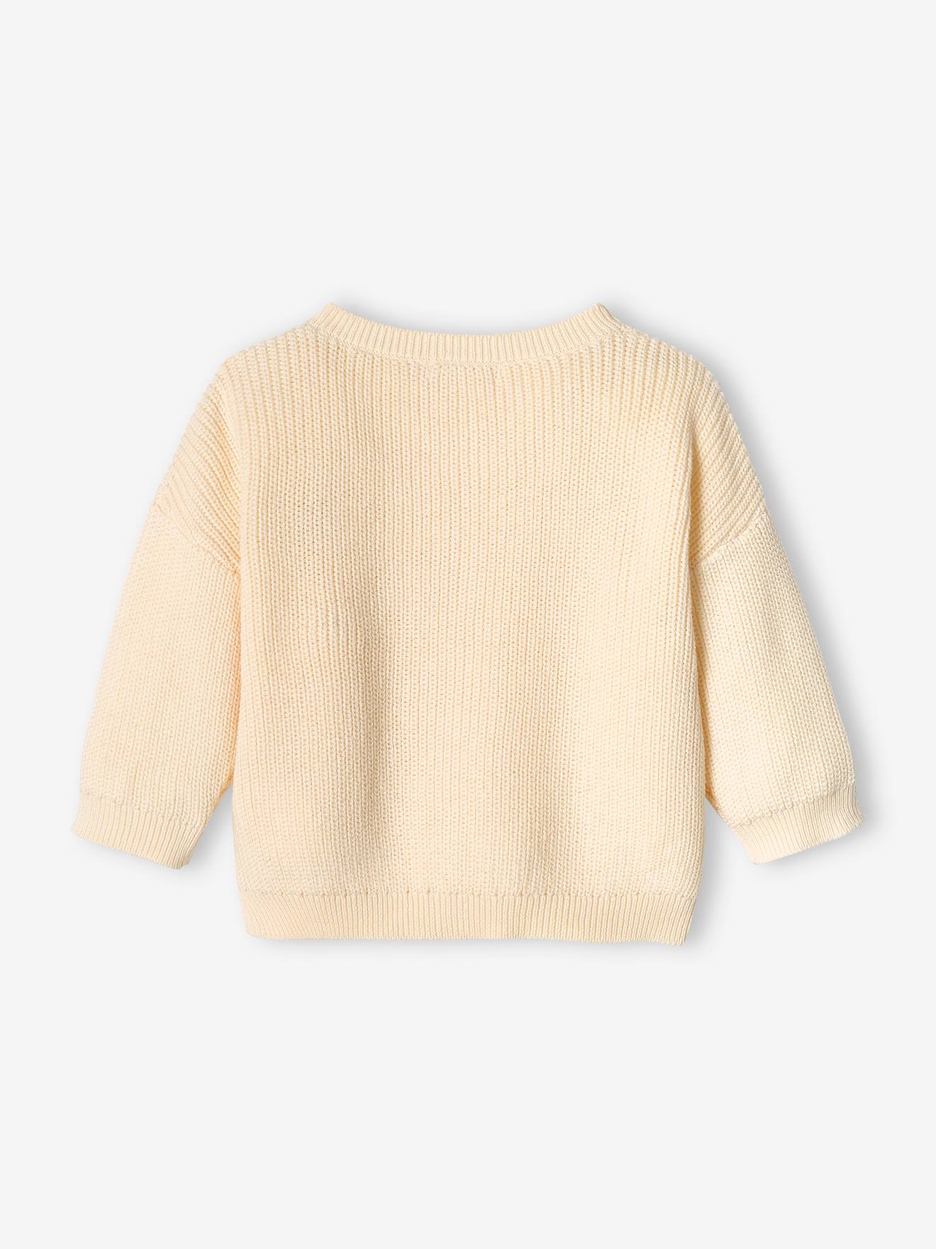 Thumbnail - Mädchen Baby Strickjacke