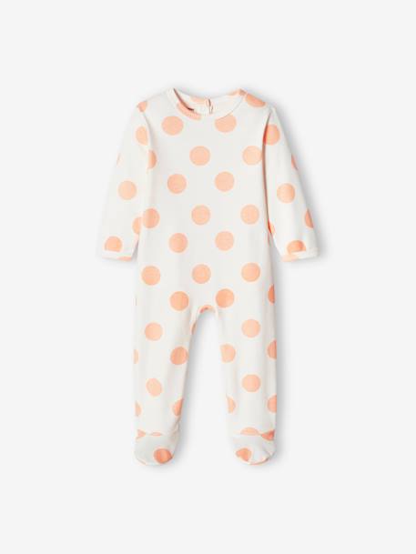 3er-Pack Baby Strampler aus Interlock-Jersey BASIC Oeko-Tex - hellblau+violett+wollweiß - 14