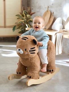 Spielzeug-Baby-Schaukeltiere, Lauflernwagen, Lauflernhilfe & Rutschfahrzeuge-Baby Schaukeltiger, Holz FSC®