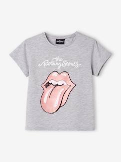 Maedchenkleidung-Shirts & Rollkragenpullover-Mädchen T-Shirt The Rolling Stones