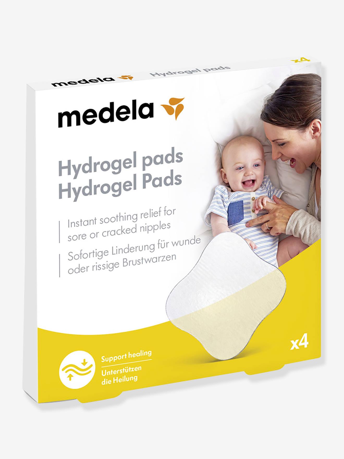 Thumbnail - 4er-Set Hydrogel-Kompressen MEDELA