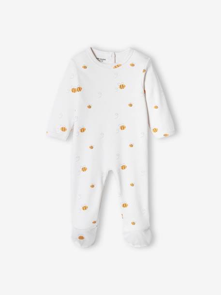 3er-Pack Baby Strampler aus Interlock-Jersey BASIC Oeko-Tex - hellblau+violett+wollweiß - 24