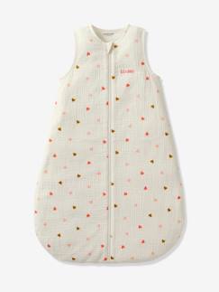 Dekoration & Bettwäsche-Babybettwäsche-Schlafsäcke-Baby Sommerschlafsack „Kleine Herzen“ aus Musselin Oeko-Tex
