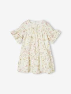 Maedchenkleidung-Mädchen Festkleid mit Volants