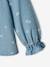 Mädchen Jeansbluse mit Volantkragen - double stone - 4