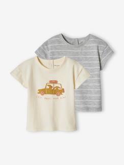 Babymode-Shirts & Rollkragenpullover-Shirts-2er-Pack Baby T-Shirts BASIC