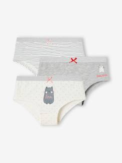 Maedchenkleidung-Unterwäsche, Socken, Strumpfhosen-Unterhosen-3er-Pack Mädchen Shortys