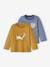 2er-Pack Baby Shirts BASIC - bronze+graublau+wollweiß - 1