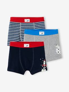 Jungenkleidung-Unterwäsche & Socken-Unterhosen & Boxershorts-3er-Pack Jungen Boxershorts