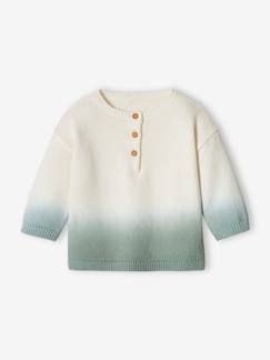 Babymode-Pullover, Strickjacken & Sweatshirts-Pullover-Baby Pullover, Batikmuster Oeko-Tex